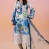 3 Piece Printed Lawn Suit | MPS-2510-B