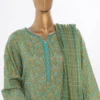 Bin Saeed Stitched 3 Piece Exclusive Printed Lawn Vol-03 Collection'2025-SM-1839-Green