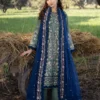 AJELL-14 EMBROIDERED LAWN 3 PCS