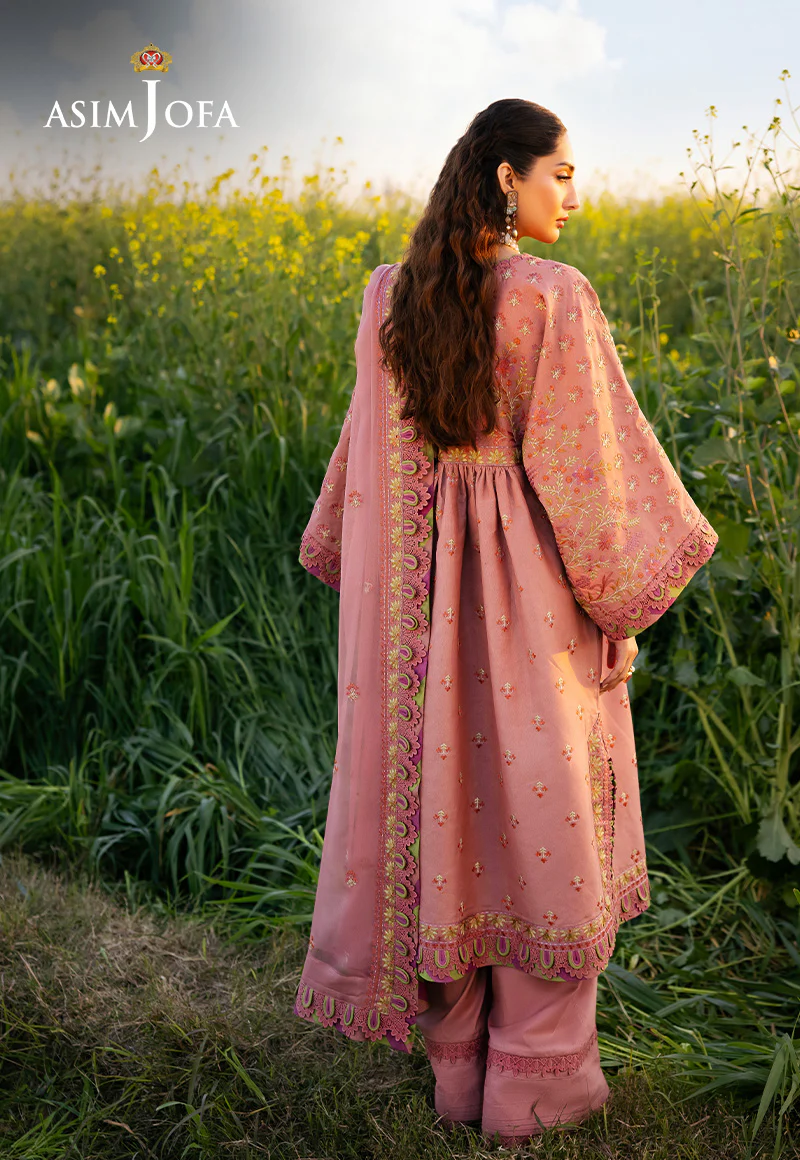 AJELL-16 EMBROIDERED LAWN 3 PCS - Image 2