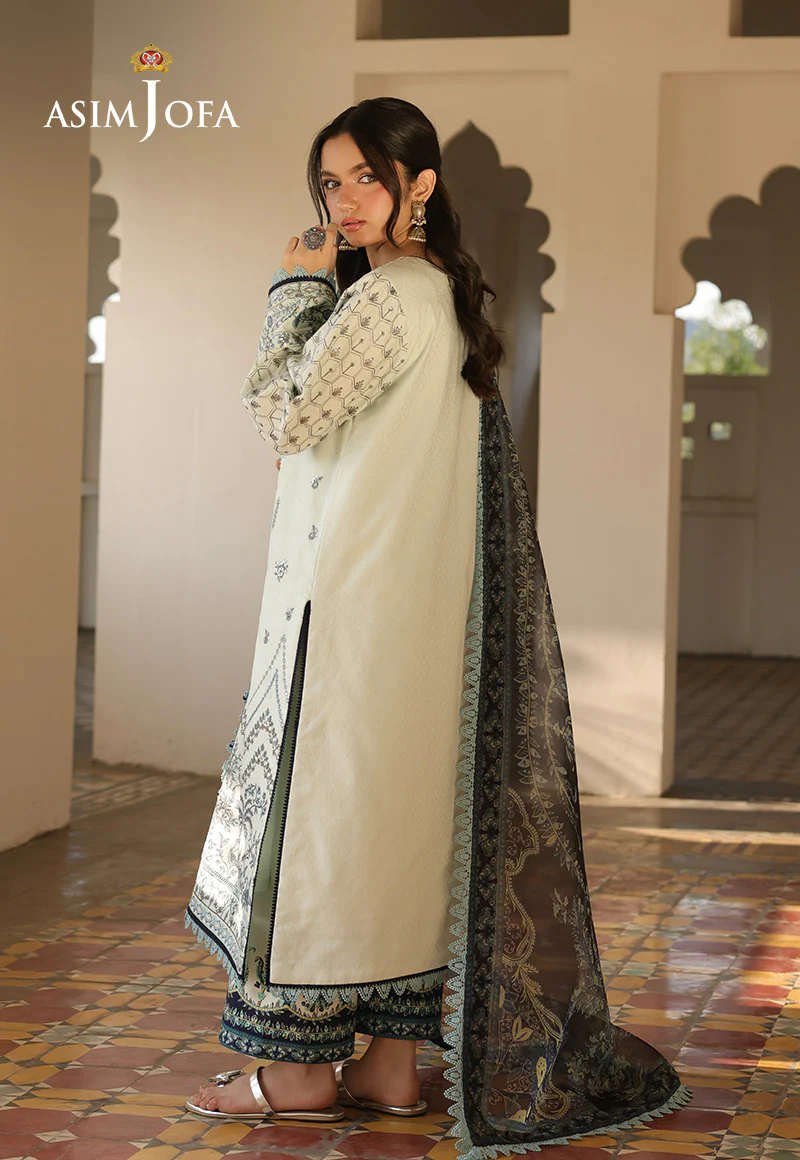 AJUBF-10 EMBROIDERED JACQUARD 3 PCS - Image 2