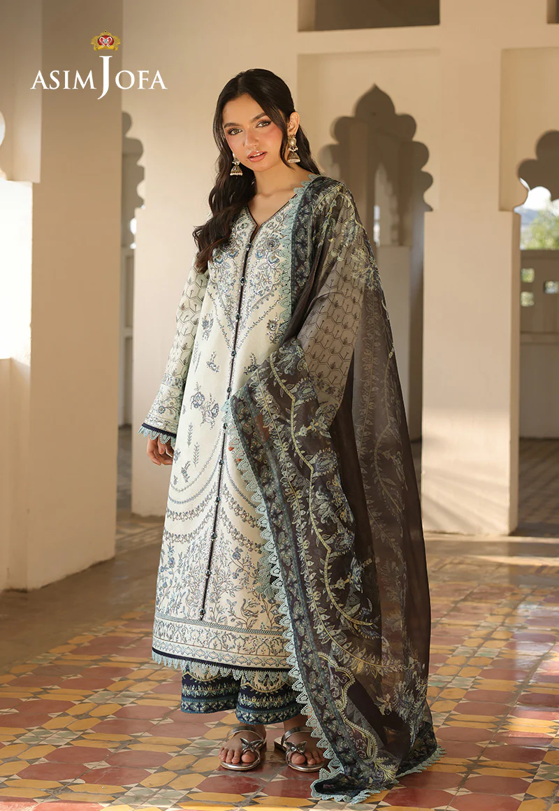 AJUBF-10 EMBROIDERED JACQUARD 3 PCS - Image 3