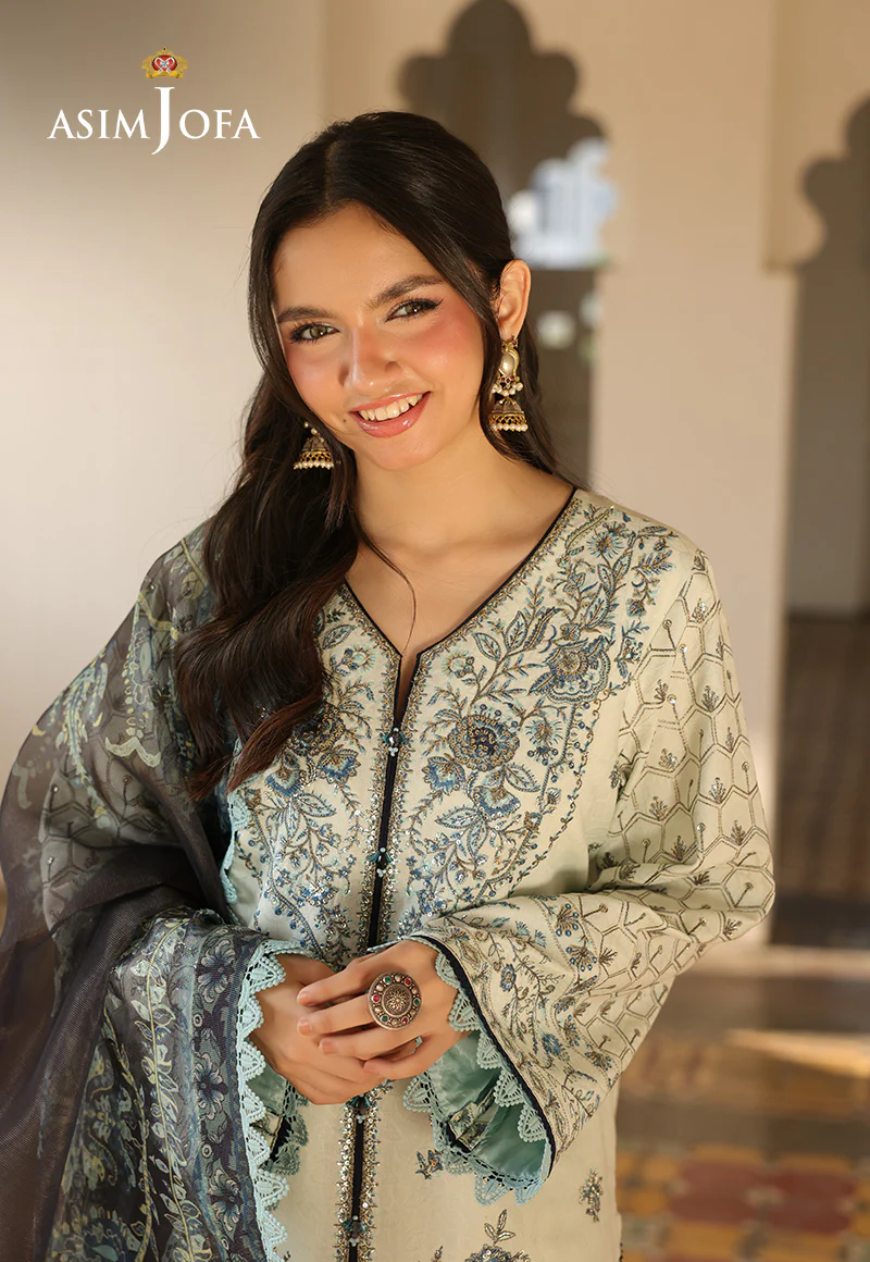 AJUBF-10 EMBROIDERED JACQUARD 3 PCS - Image 4
