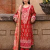 AJUBF-26 PRINTED EMBROIDERED LAWN 2 PCS