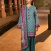 AJUBF-64 DIGITAL PRINTED LAWN 3 PCS