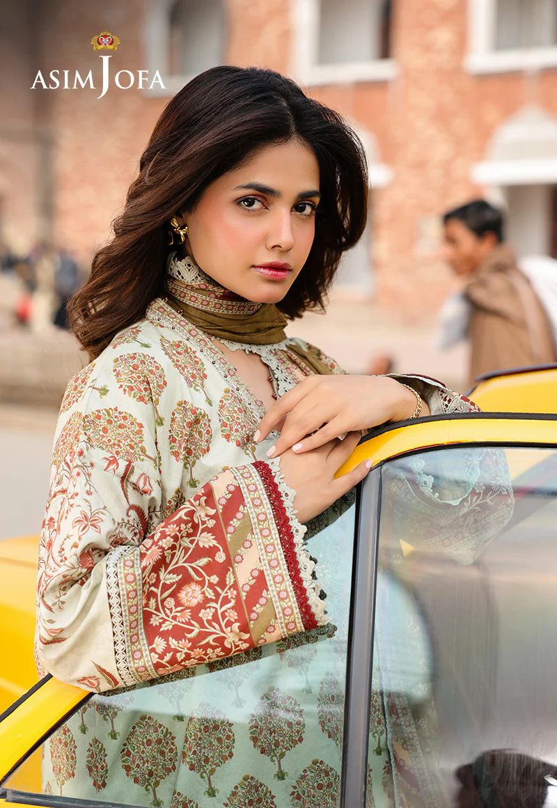 AJUBF-65 DIGITAL PRINTED LAWN 3 PCS - Image 6