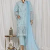 LF-142B- 3 Piece Luxury Embroidered Stitched Suit