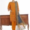 LF-145B- 3 Piece Luxury Embroidered Stitched Suit