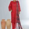 LF-CE-0118 A- 3 Piece Embroidered Stitched Suit
