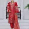 LF-CE-0118 B- 3 Piece Embroidered Stitched Suit
