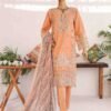 LF-CE-025 A- 3 Piece Embroidered Stitched Suit