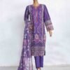LF-CE-050 -3 Piece Printed Embroidered Suit