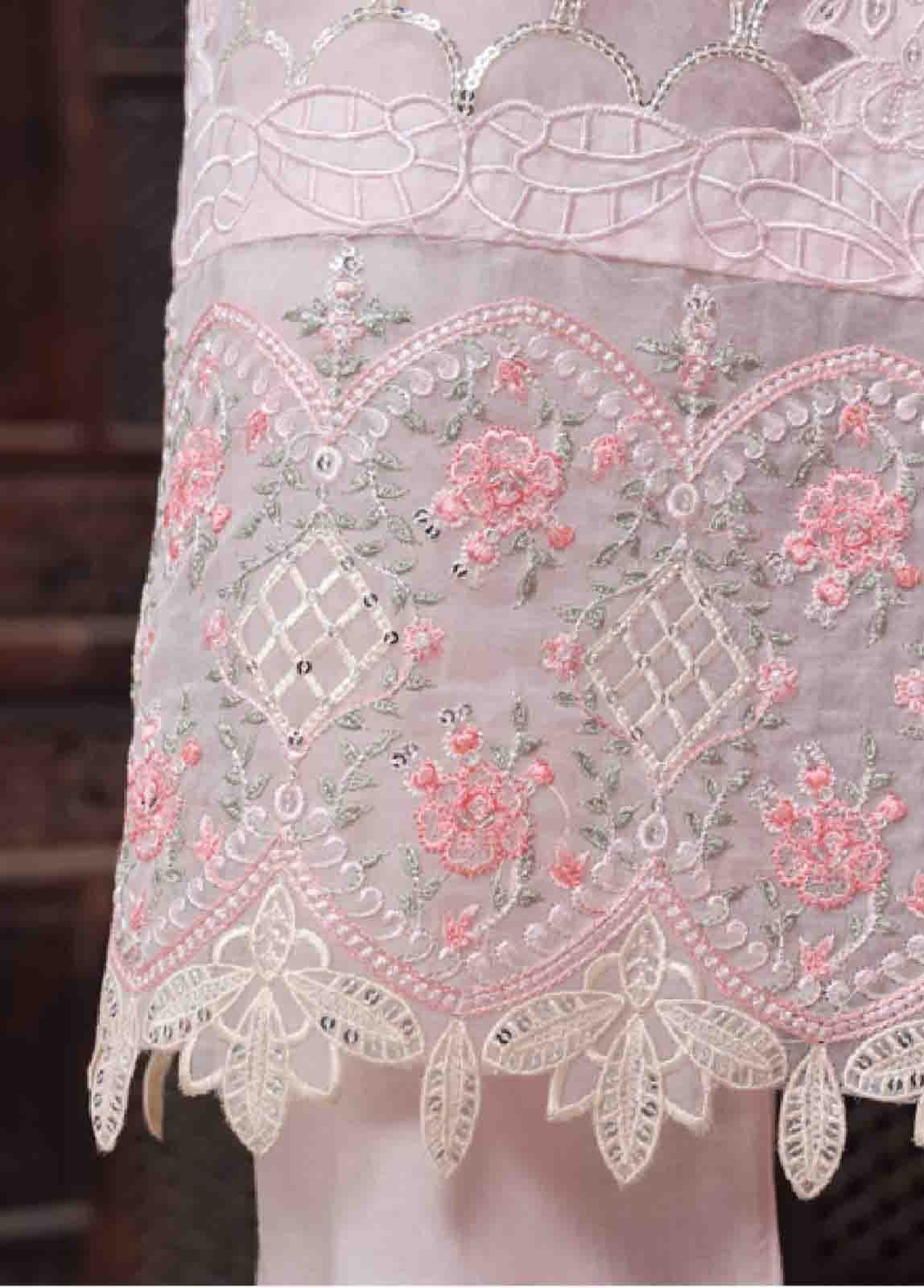 PC-28621- 3 Piece Luxury Embroidered Stitched Suit - Image 4