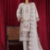 PC-28622- 3 Piece Luxury Embroidered Stitched Suit
