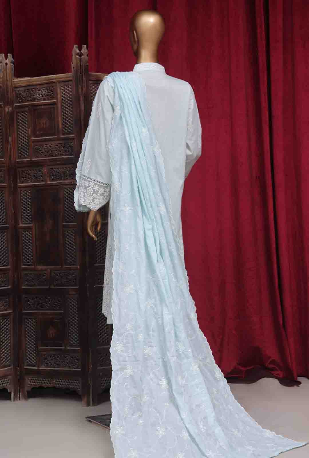 PC-D-28626 - 3 Piece Luxury Embroidered Stitched Suit - Image 3