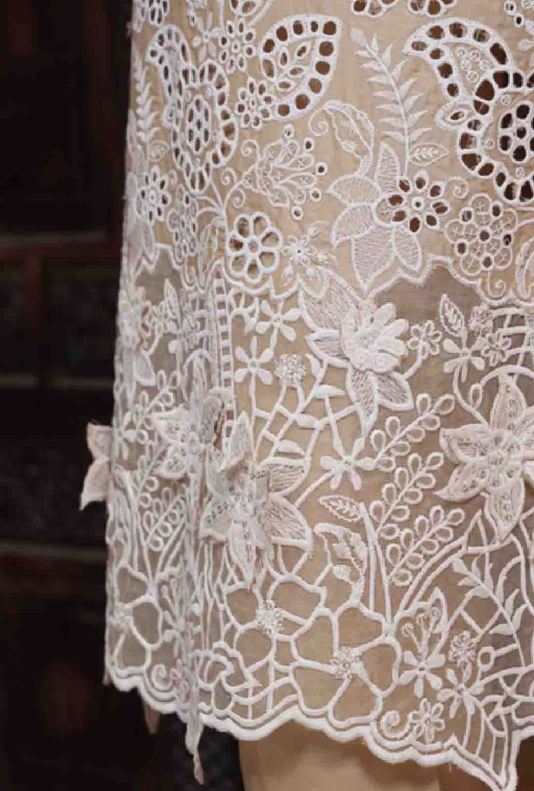 PC-D-28629- 3 Piece Luxury Embroidered Stitched Suit - Image 4