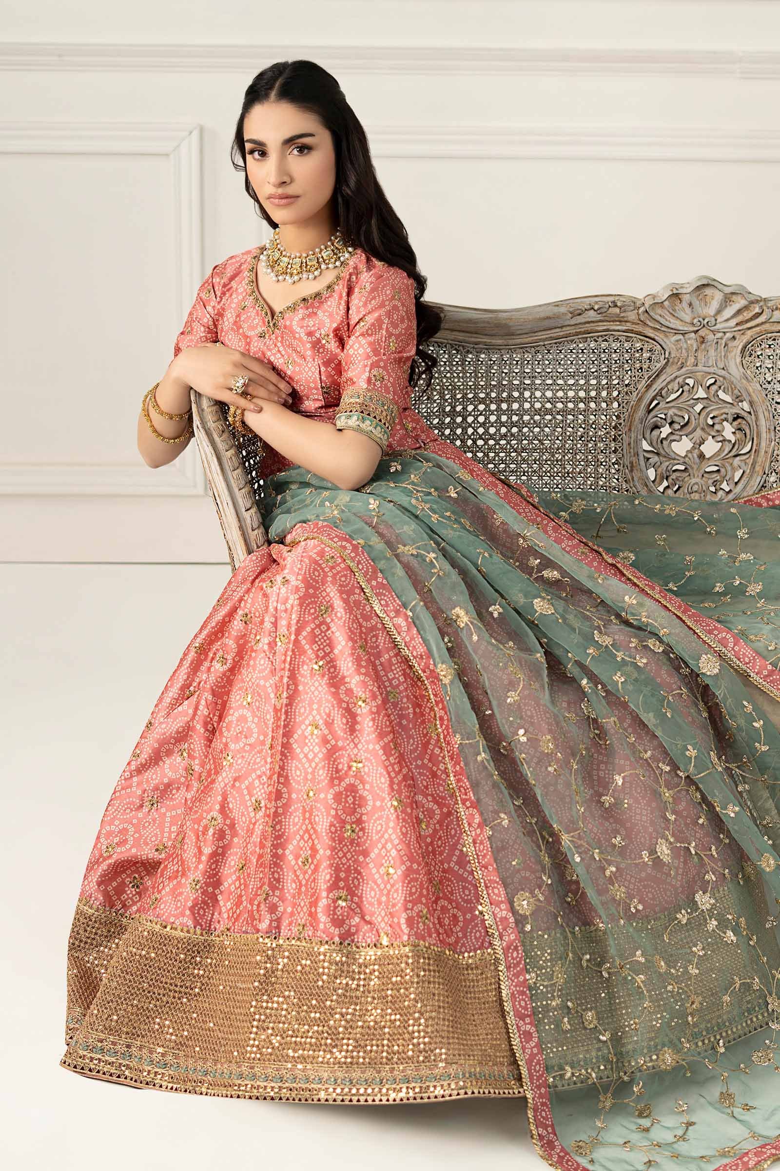 Embroidered Raw Silk Suit | SF-EF25-11 - Image 3
