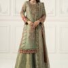 3 Piece Embroidered Organza Suit | SF-EF25-28