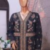 SM-EMB-023- 3 Piece Printed Embroidered Stitched Suit