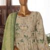 SM-FR-770 -3 Piece Embroidered Stitched Suit