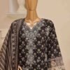 SME-643 -3 Piece Embroidered Stitched Suit