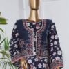 SME-KT-0804 -3 Piece Embroidered Coat Styled Stitched Suit