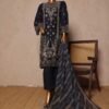 SMPC-EMB-026 B- 3 Piece Luxury Embroidered Stitched Suit