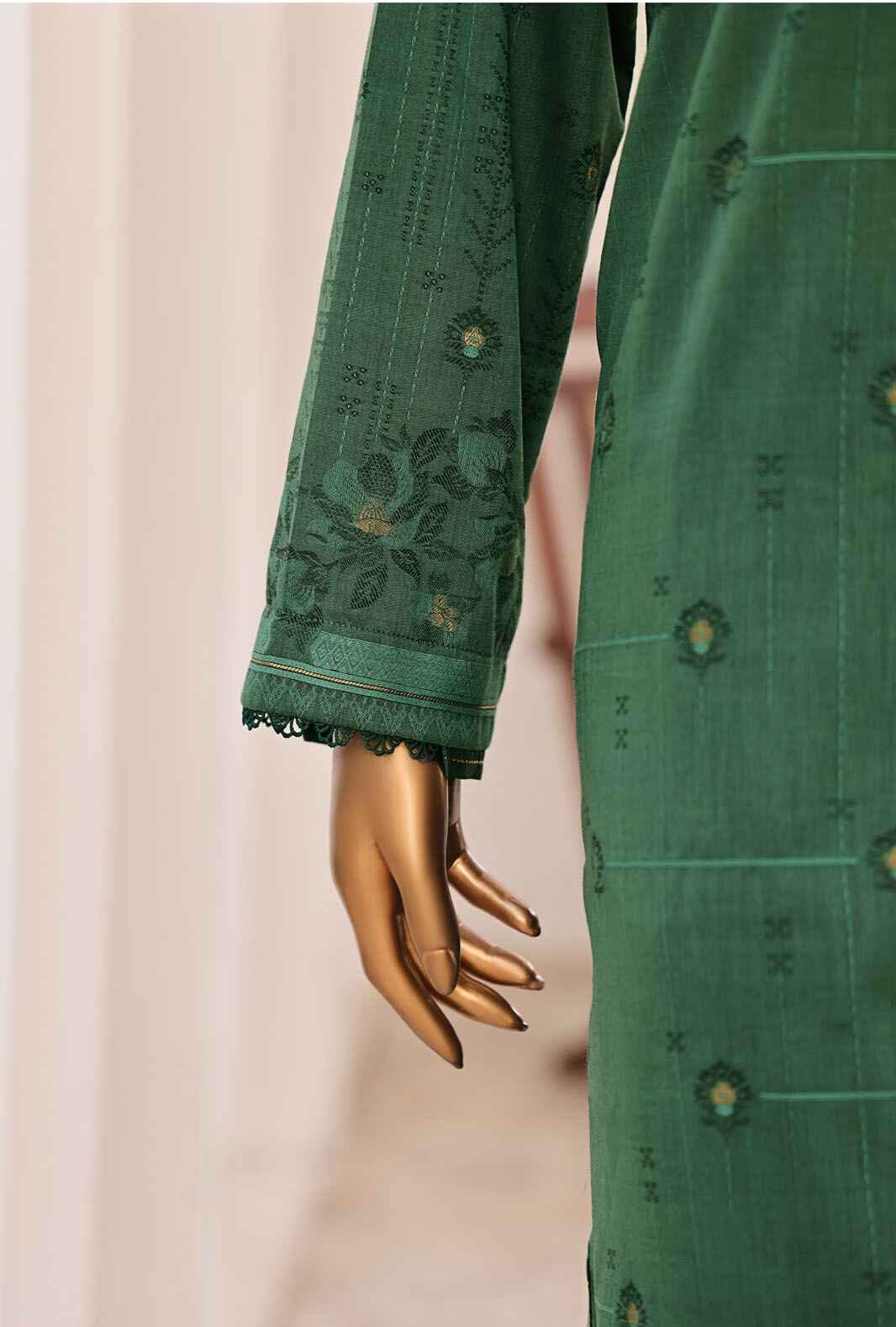 Valencia by HZ Textiles Embroidered Jacquard Suit Unstitched 3 Piece VJ-07 Vol-02 - Summer Collection - Image 3
