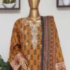 WCE-043 -3 Piece Embroidered Stitched Suit