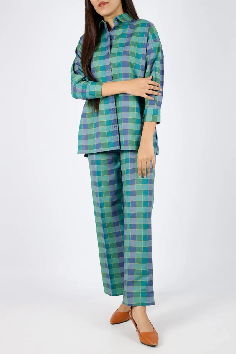Printed Khaddar Stitched 2 Piece (Shirt/Trouser)