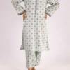 Printed Khaddar Stitched 2 Piece