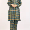 Printed Khaddar Stitched 2 Piece (Shirt/Trouser)