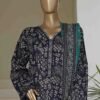 NSM-0213 A-PR R10-11- 3 Piece Printed Cotton Stitched Suit