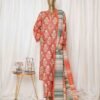 WK-093-PR R77- 3 Piece Khaddar Printed Stitched Suit