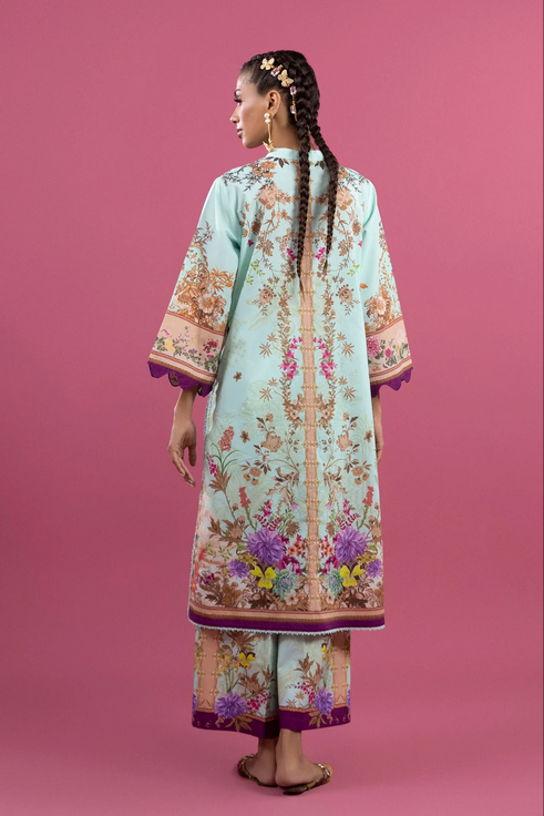 Unstitched 2 Piece Lawn Suit - Image 3
