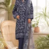 Sada Bahar Stitched 3 Piece Printed Khaddar Vol-02 Collection'2025-KD-PR-6554-Blue