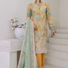 Khaddar Chikankari by HZ Textiles Embroidered Khaddar Suit Unstitched 3 Piece - KEC-106 - Winter Collection