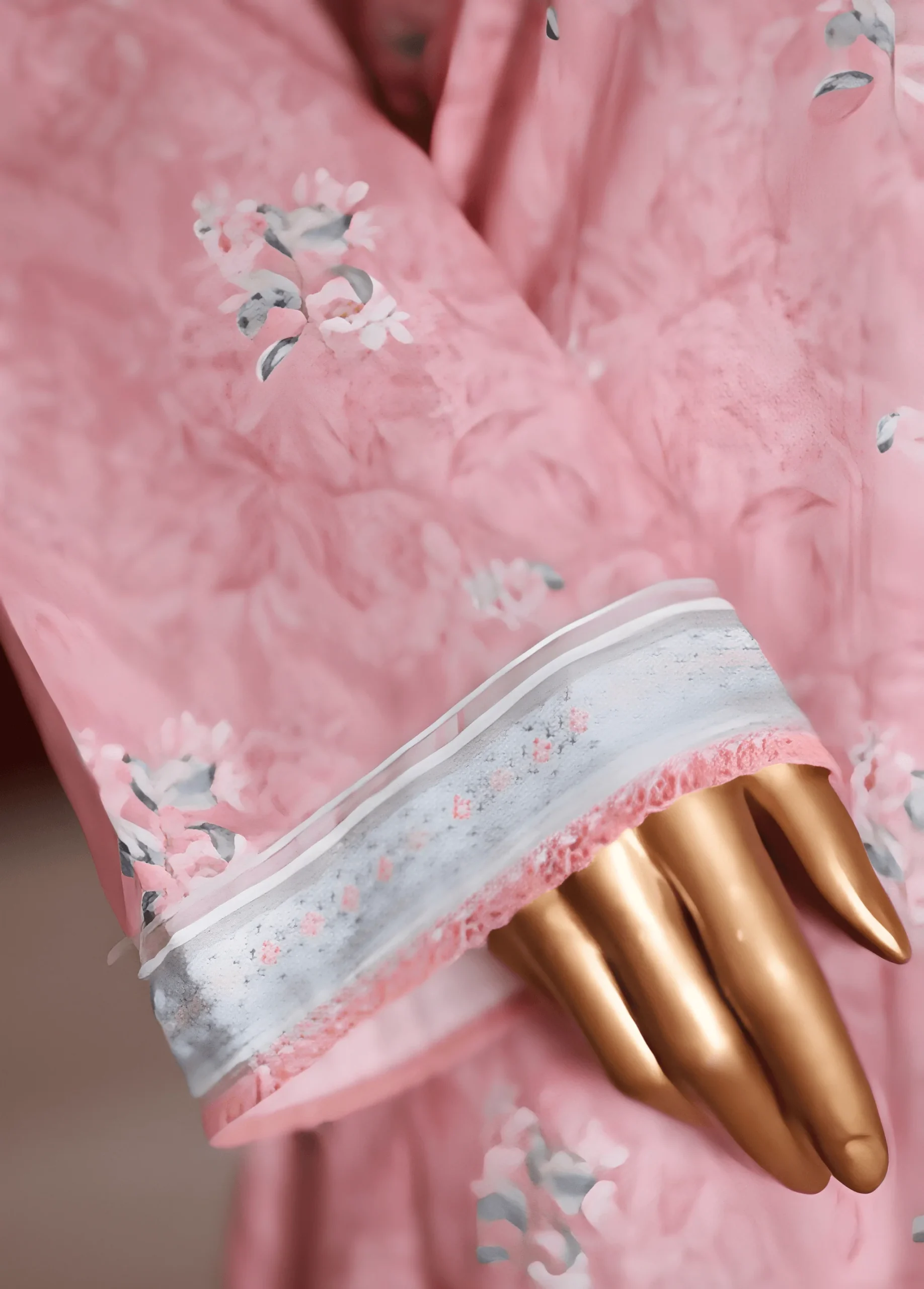 WC-2572-2- 2 Piece Printed Cotton Stitched Co Ords - Image 4