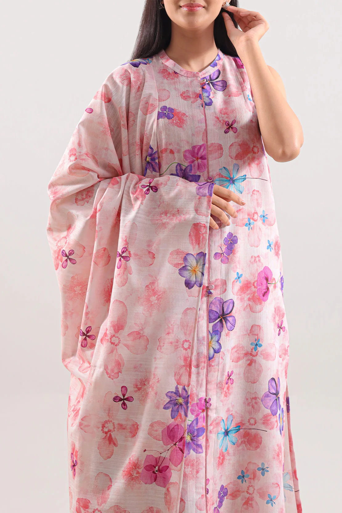 Unstitched Printed 3 Piece – in Lawn & Khaddar - Image 3