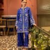 Stitched Embroidered Khaddar Shirt