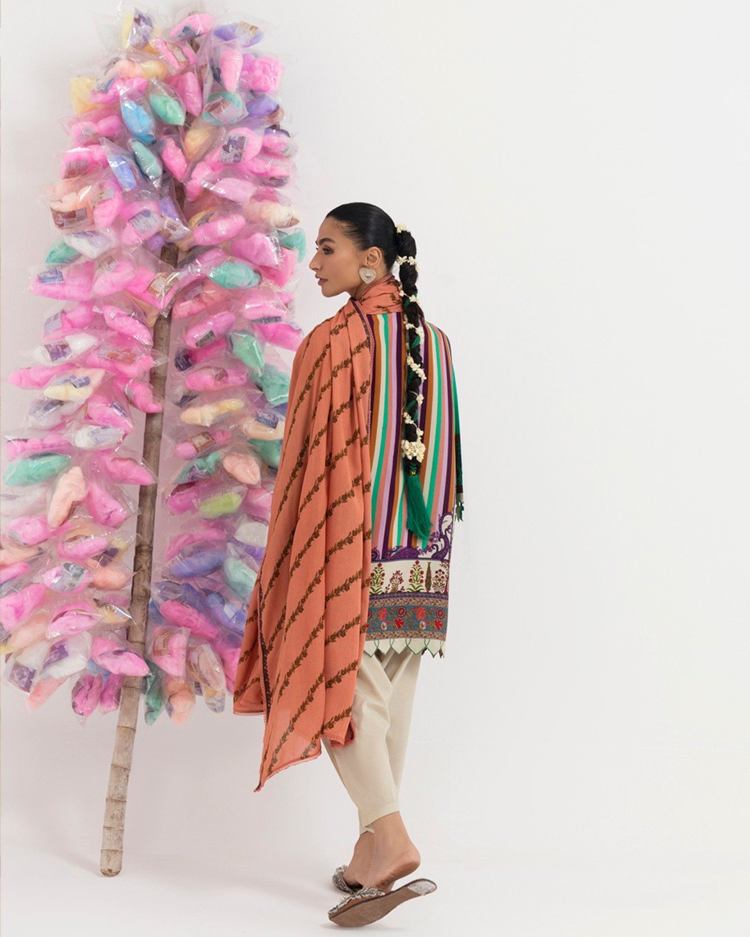 Unstitched 2 Piece Linen Suit - Image 4