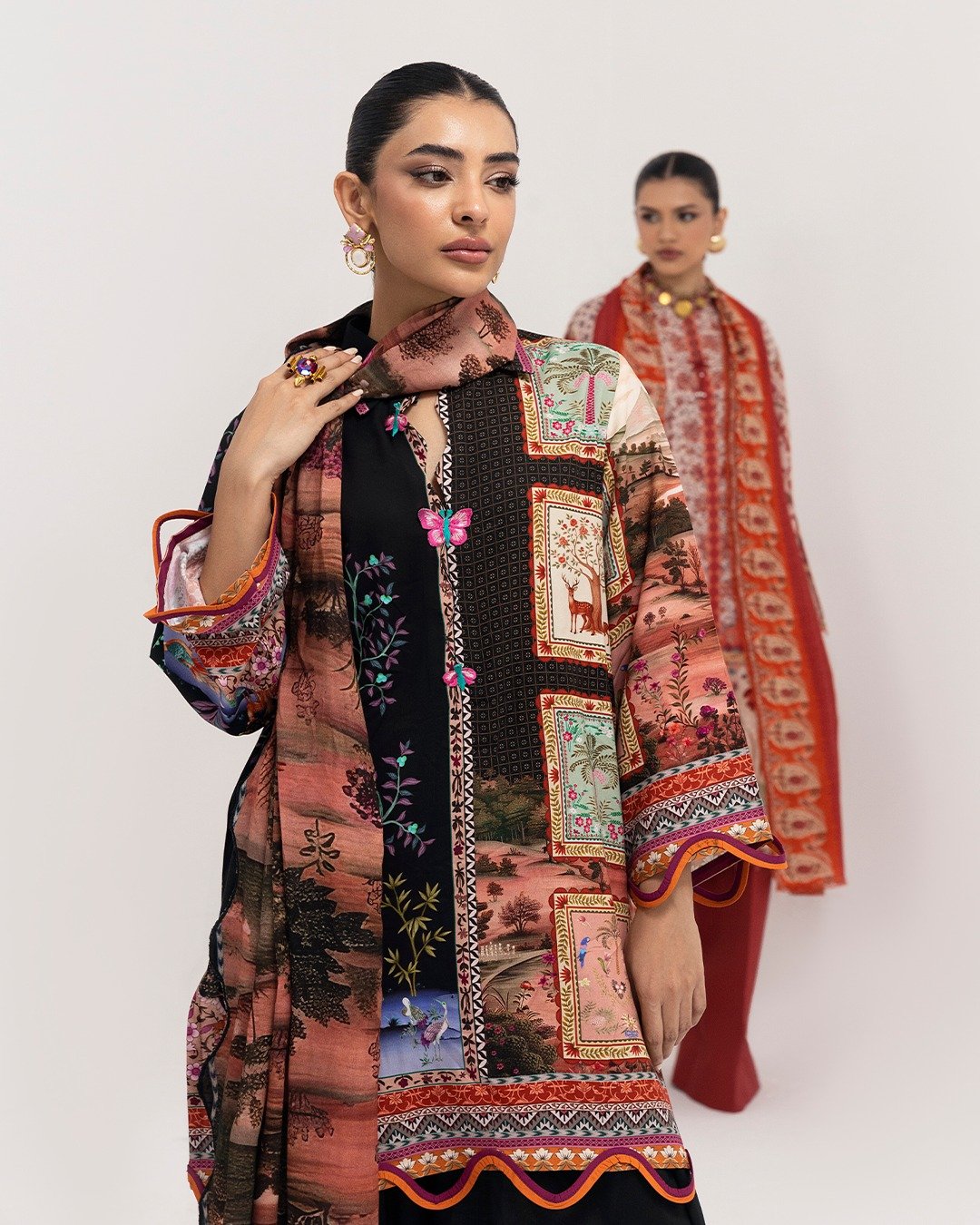 Unstitched 2 Piece Linen Suit - Image 3