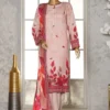 Linen Slub by HZ Textiles Printed Linen Suit Unstitched 3 Piece LSD-303 - Winter Collection