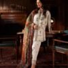 Unstitched Linen Muzlin 3 Piece Suit