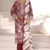 Signature By Sada Bahar Stitched 3 Piece Emb Khaddar Winter Collection'2025-SK-535-Brown