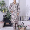 WK-2584-2- 2 Piece Khaddar Printed Stitched Suit