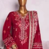 WKK-011 C-EMB- 3 Piece Khaddar Emboidered Stitched Suit