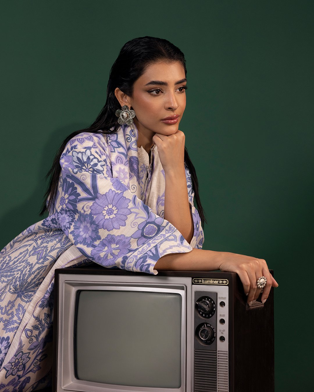 Unstitched 2 Piece Slub Suit - Image 2